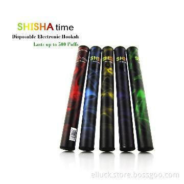 Hot e cig disposable hookah 500 puffs e-cigarettes 280mah manufacturer